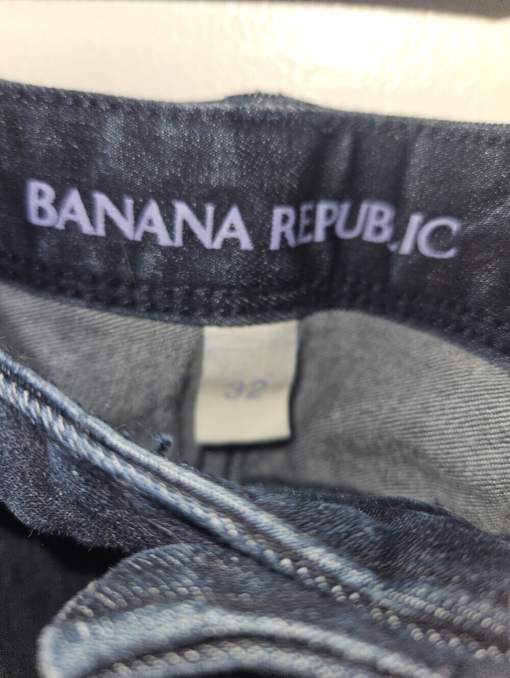 Banana Republic Womans Blue Jeans Size 32 - Picture 9 of 13
